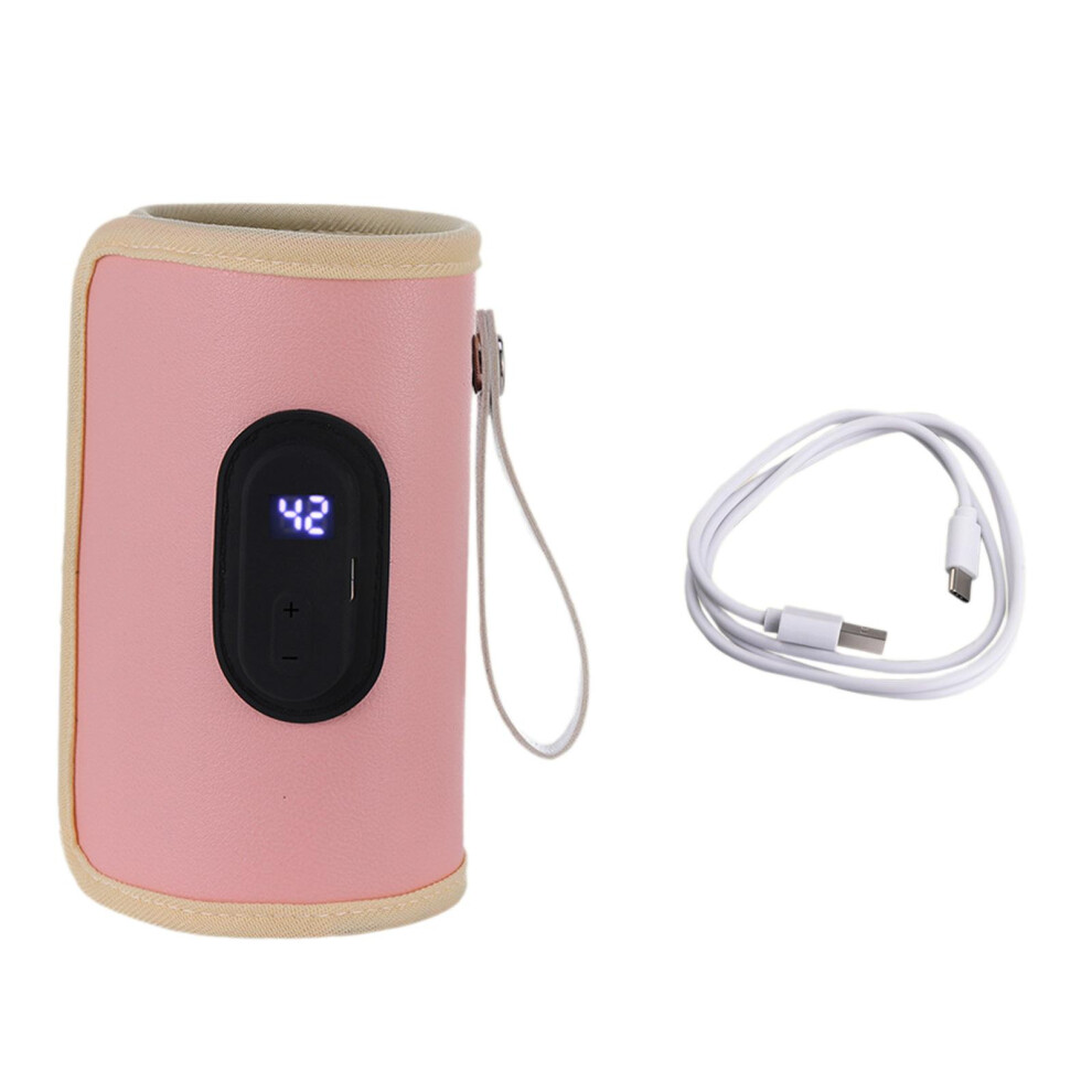 Pink (, 14X30cm) Portable Bottle Warmer Milk Breast Milk Bottle Heater For Business