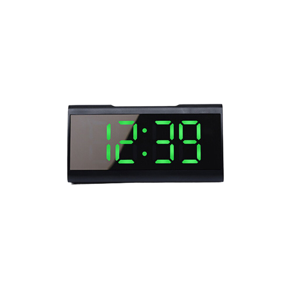 (green light) Easy To Read Electronic Clock Durable Construction For Bedroom-image-OPC-PJVSFGK-NEW