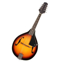 Professional Tibetan Guitar Mandolin 8-String Traditional Instrument Handcrafted Wooden Mandoline Music Tool