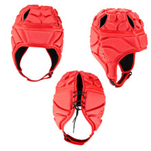 Rugby Headgear Youth Helmet XL Red for Goalkeeper, Ice Hockey, Ski, Football, Baseball, and Skating Protection