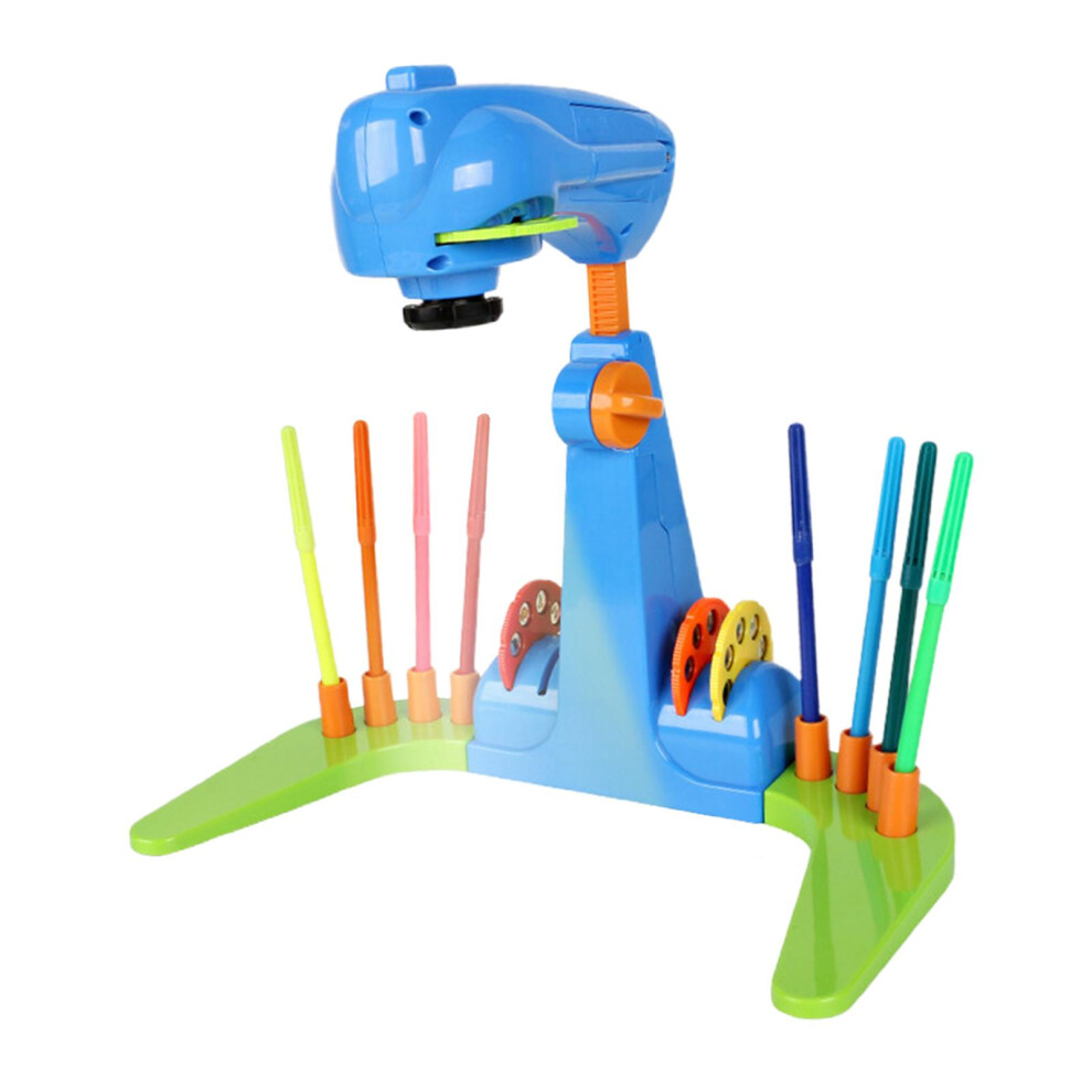Blue Smart Art Projector Kids Projection Drawing For Kids Gifts