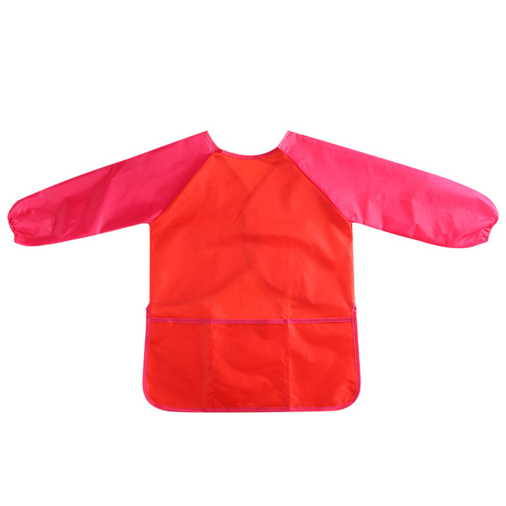 (red, L) Solid Color Minimalist Style Long Sleeves Childrens Cover Up And-image-OPC-PJVSJV7-NEW