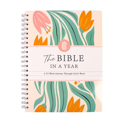 The Bible in A Year: Women's Bible Study Plan-Daily Scripture readings structured 52-Week plan for consistent Bible Study & Spir