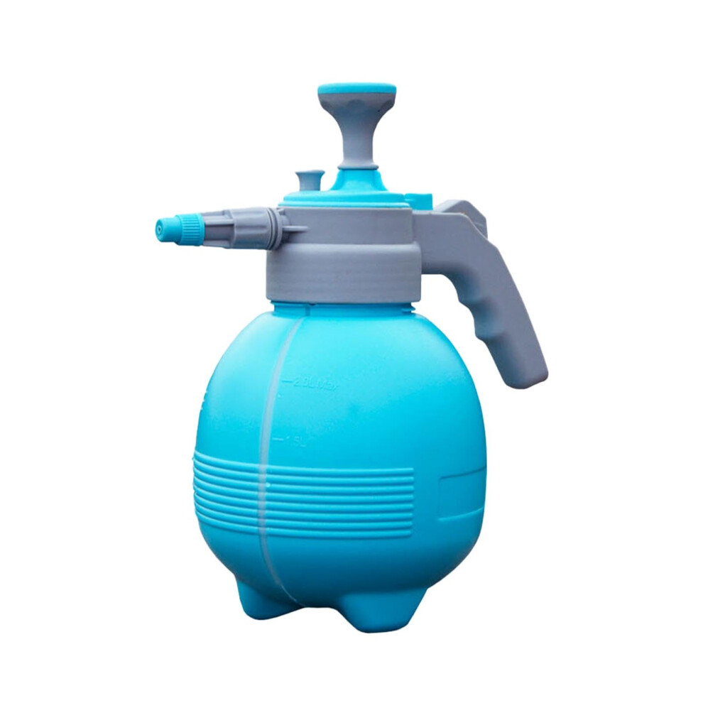 Pressure Spray Bottle 2L Hand Pump Sprayer with Adjustable Nozzle and Lockable Switch for Lawn and Garden Use