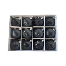 (black) Christmas Ball Set