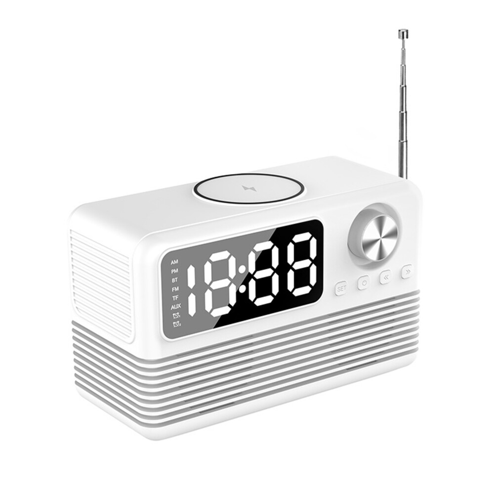 (white) Hifi Bluetooth Speaker Applicable To Multiple Devices For Wireless-image-OPC-PJVSR72-NEW