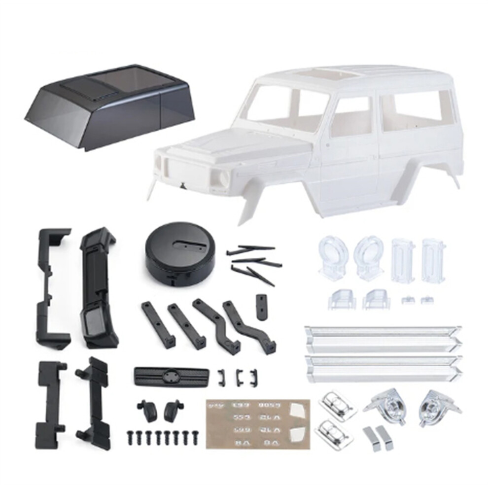 (White) Durable Car Shell For 1/18 Kyosho Jimny Crawler RC Car Accessories RC-image-OPC-PJVSRBT-NEW