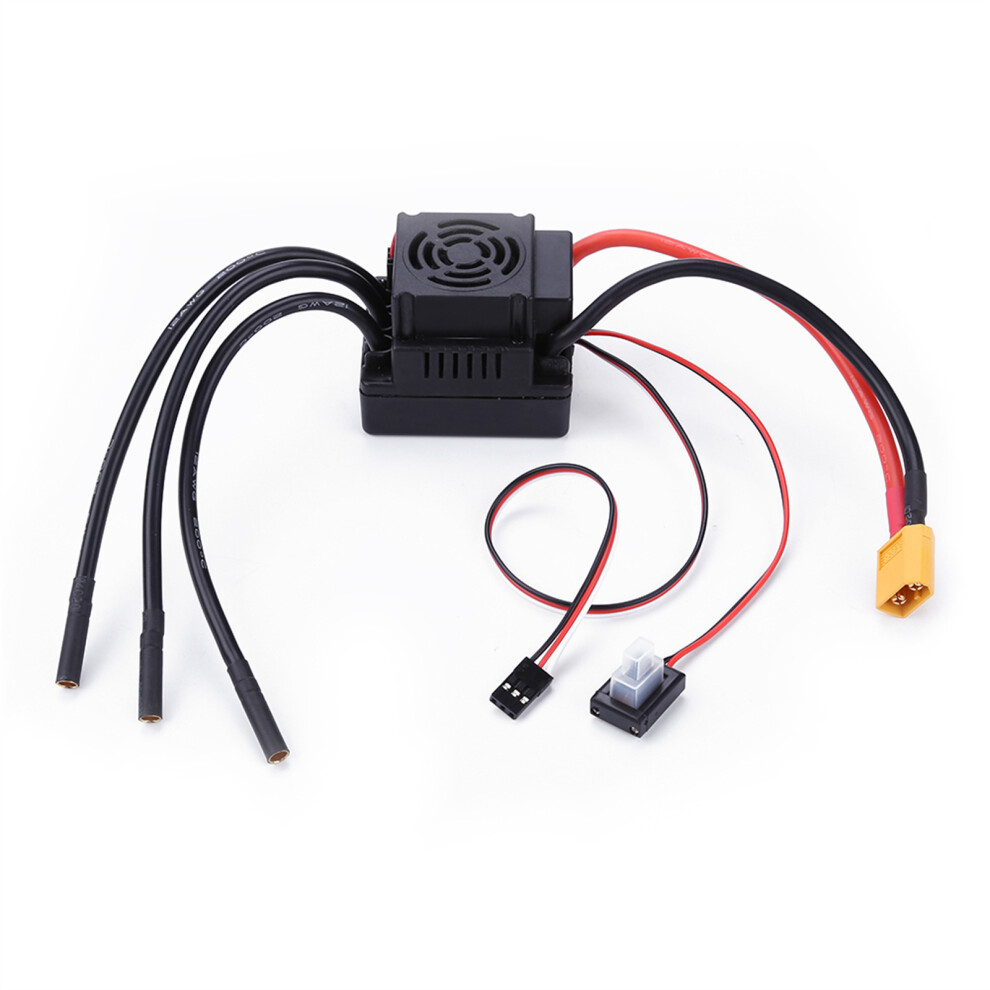 (Black) Brushless ESC Electric Speed Controller Brushless ESC Electric For 1/8-image-OPC-PJVSS2Z-NEW