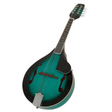 Mandoline Instrument Achtsaitige Mandoline Grün Musikinstrument Gitarrenset für Anfänger und Profis
