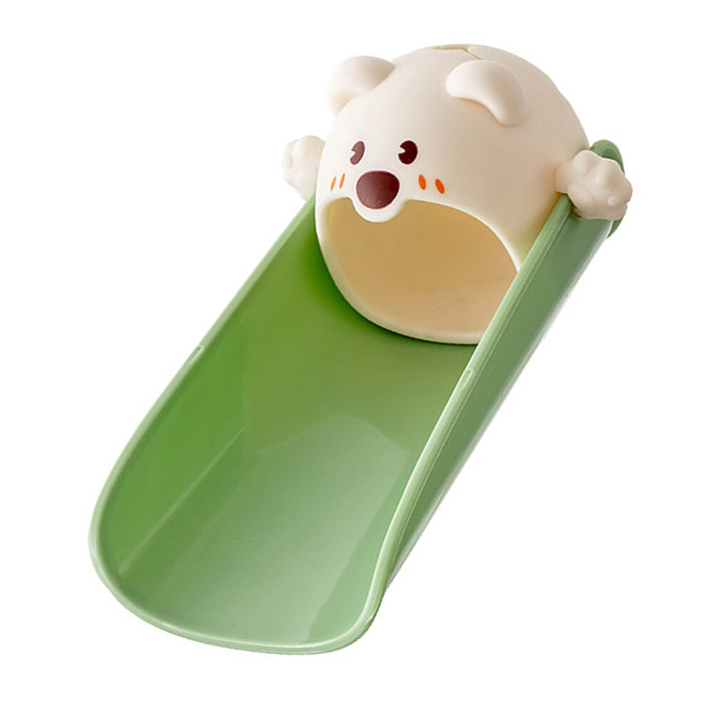 Child-Friendly Faucet Extender In For Kitchen And Bathroom, Prevents Splashes, Adjustments In Different Sizes Green