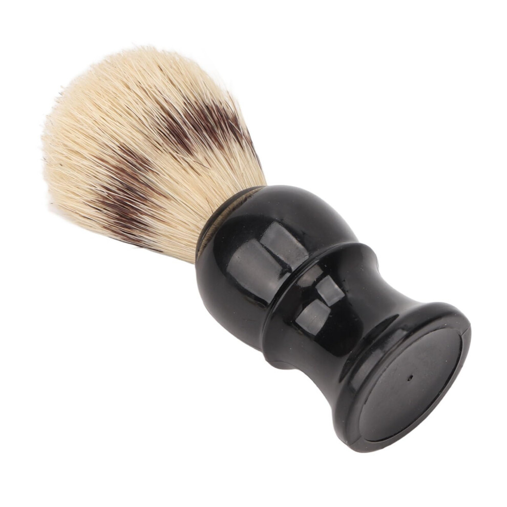 Shaving Cream Brush Multifunctional Portable Synthetic Bristles Ergonomic Handle For Travel & Hairdressing Salon