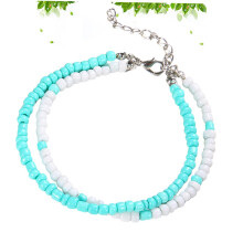 Decorative Anklet Women's Summer Sandals Bracelet Adjustable Boho Resin Beach Jewelry No Gemstone Women Anklet