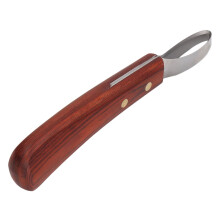 Horse Hoof Shears and Cattle Hoof Cutter with Stainless Steel Blade and Rubber Wood Handle for Multi-Purpose Use