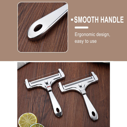 (A) Adaptable Thickness Butter Cheese Shaver Cheese Chipper Cheese Scraper Kitchen Gadget 1