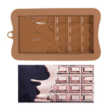 (C) Silicones Chocolate Molds Chocolates Bar Molds Silicones Molds Chocolate Molds Deeps Chocolate Bars Molds