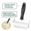 (Black) Pizza Pin Puncher Dough Hole Maker With Plastic Handle Docking Tool For Pizza Pie Bread 3