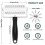 (Black) Pizza Pin Puncher Dough Hole Maker With Plastic Handle Docking Tool For Pizza Pie Bread 2