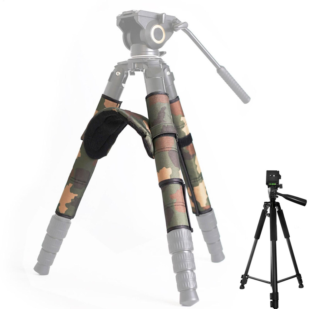 Tripod Leg Protective Cover Neoprene Anti-Slip Foot Protector For Tripod Legs Comfort Shoulder Pad Sleeve For Photographers 6947110285757
