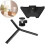 Mini Adjustable Aluminum Alloy Tripod Stand - Reliable Support for Installation and Setup 3