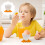 (Multicolor) Plastic Tray Table Cup For Breakfast Cute Chick Tray Cup 1