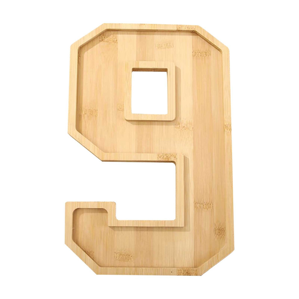 (J) Number Tray Fruit Cheese Platter Vegetable Food Tray Birthday Party Snack-image-OPC-PJVTDTC-NEW