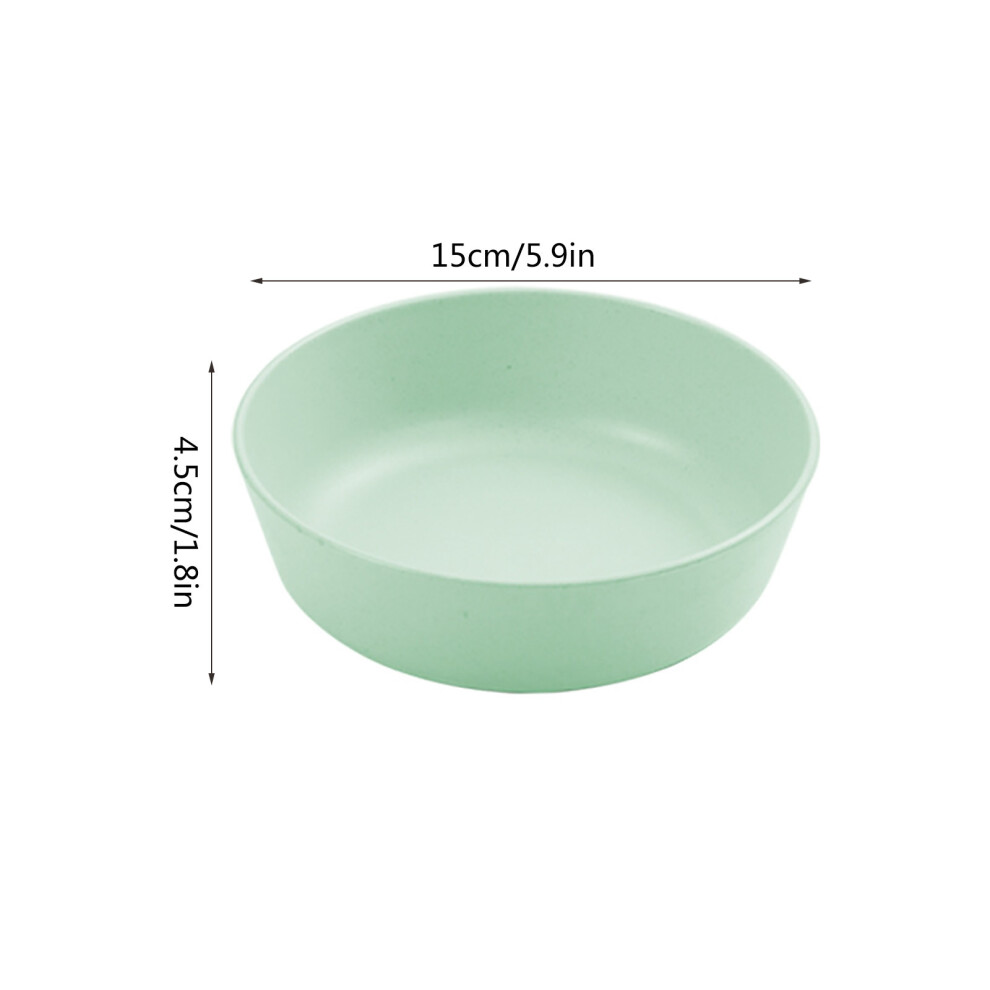 (Green) 15cm Bowl Ramen Bowl Salad Bowl Household Large Bowl Tableware-image-OPC-PJVTNNB-NEW