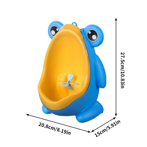 (Blue) Shape Hang Type Boys Standing Urinal 1