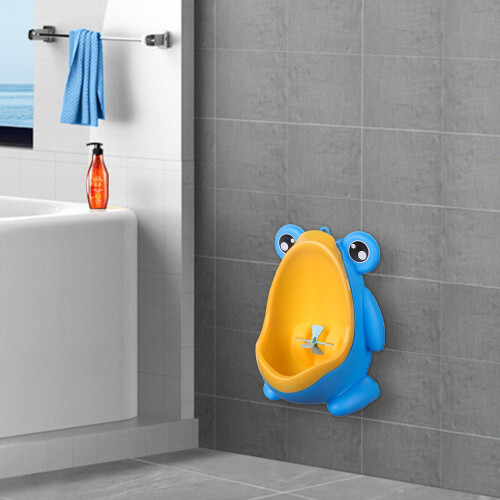(Blue) Shape Hang Type Boys Standing Urinal 2