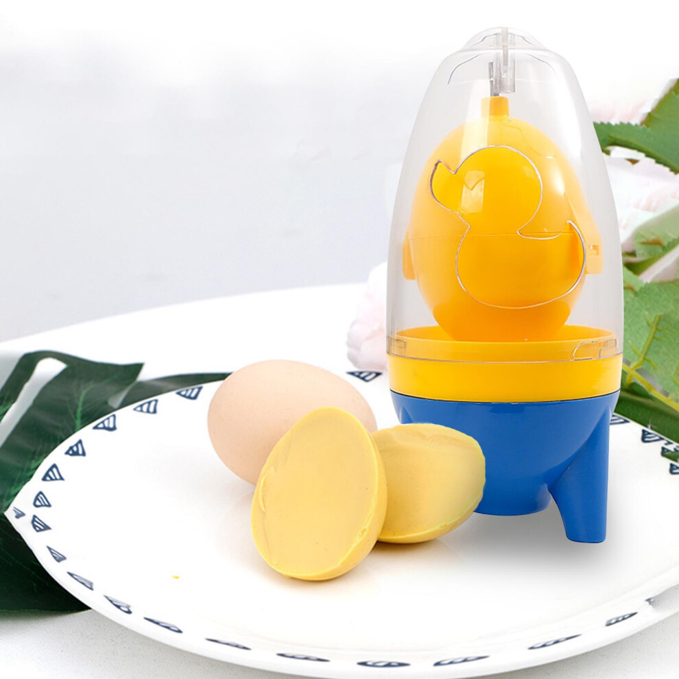 (Blue) Golden Eggs Scrambler Household Eggs Golden Manual Pulling Eggs Scrambler Eggs Shaker-image-OPC-PJVTNTC-NEW