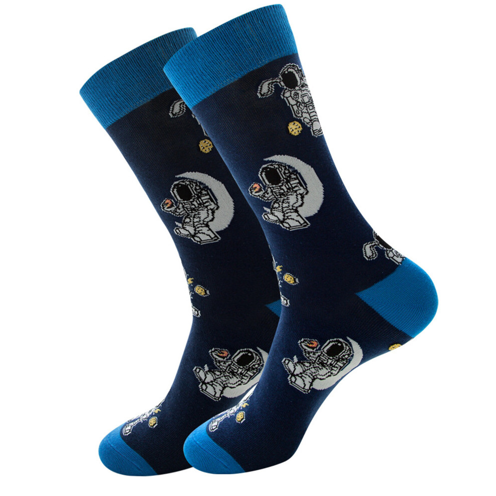 (G) Cosmos Series Star Constellations Female Laughing Socks Astronaut Socks-image-OPC-PJVTNSW-NEW