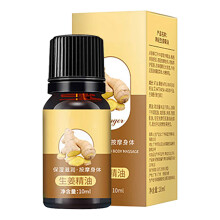 (C) Back Scraping To Clear Meridians Ginger Body Massage Oil 10ml