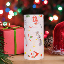 (Multicolor) Christmas Print Kitchens Paper Absorbent Oil Absorbent Kitchens Towel Paper