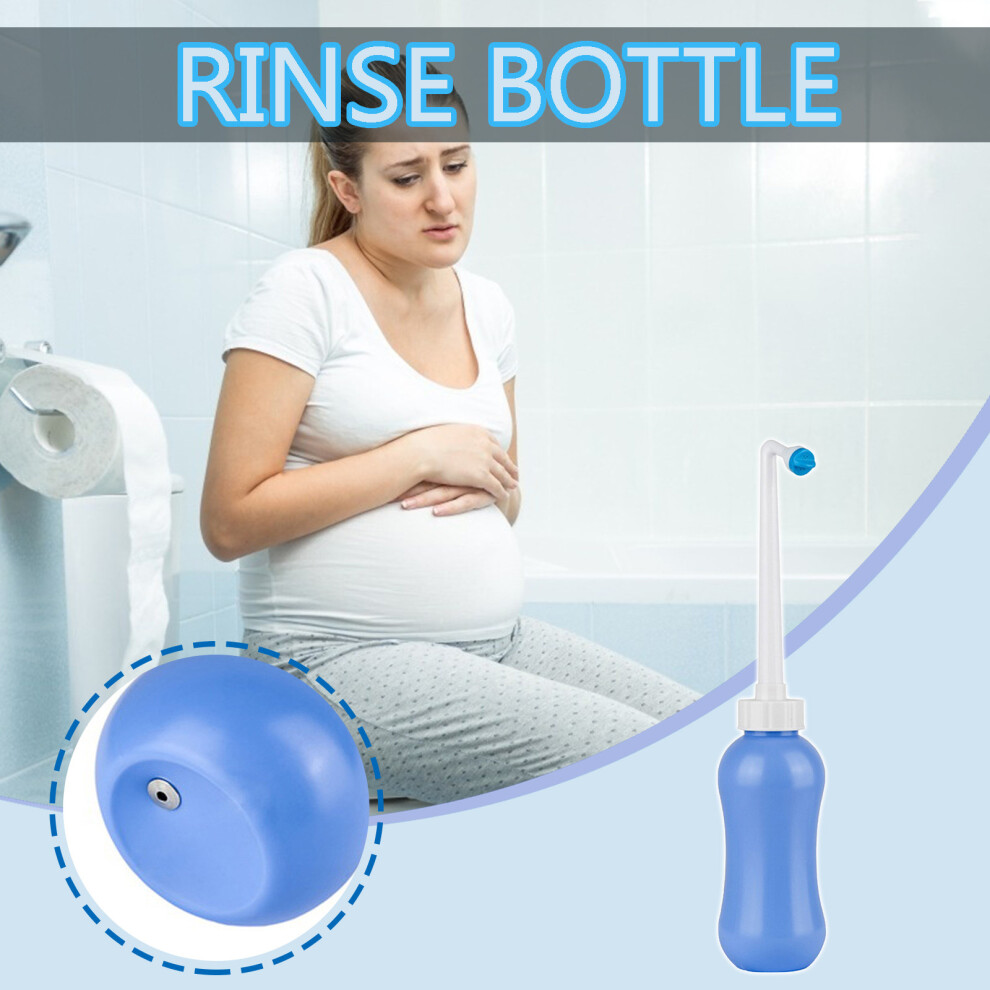 (Multicolor) Portable Handheld Bidet & Fresh Water Bottle Sprayer 450Ml 3041610260108