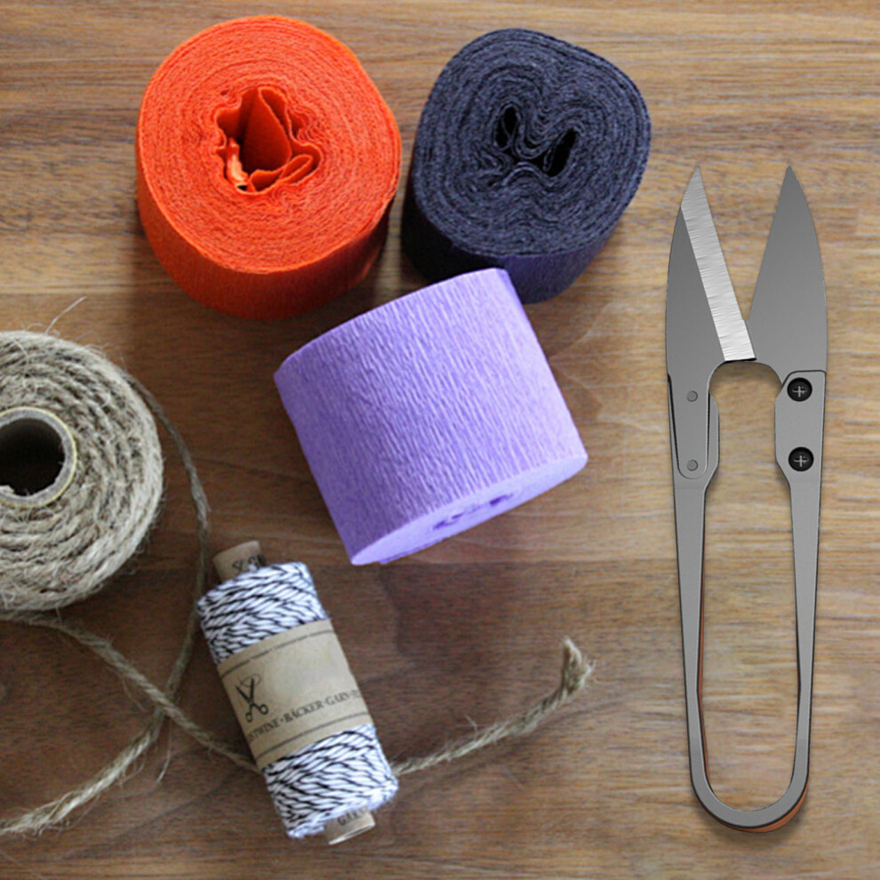 (Multicolor) Needle And Thread-Shaped Scissors Large Yarn Cutting Hand Stitch Cutting Thread Small Scissors Clothing Specific 3041610232358