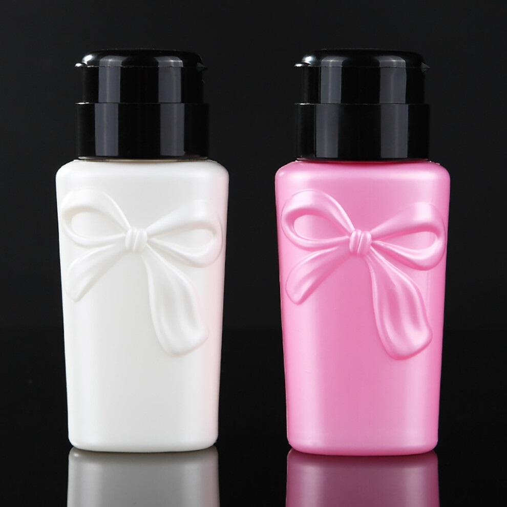 White (White) Manicure Pressing Bottle Nail Polish Water Pressing Bottle