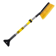 (Yellow) Adjustable Window Glass Defrosting Shovel For Winter Defrosting