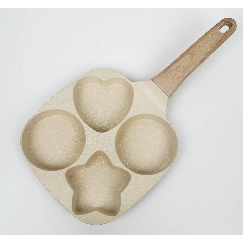 (Multicolor) Maifan Non-stick Pan Hamburger Frying Pan Bottom Thickened And Deepened Flat-bottomed Induction Cooker Mini Omelette Pan-image-OPC-PJVTW6R-NEW