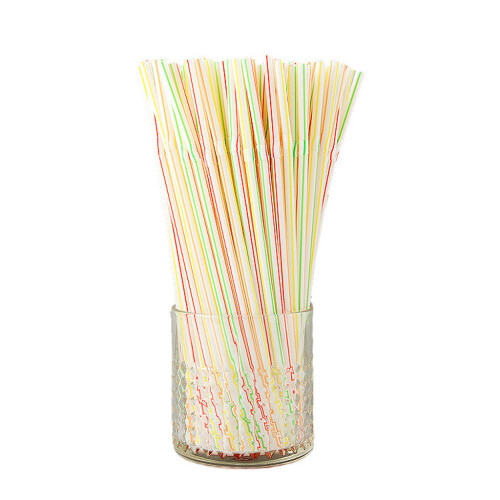 (Multicolor) [400 Pack] Flexible Disposable Plastic Drinking Straws-Assorted Colors 1