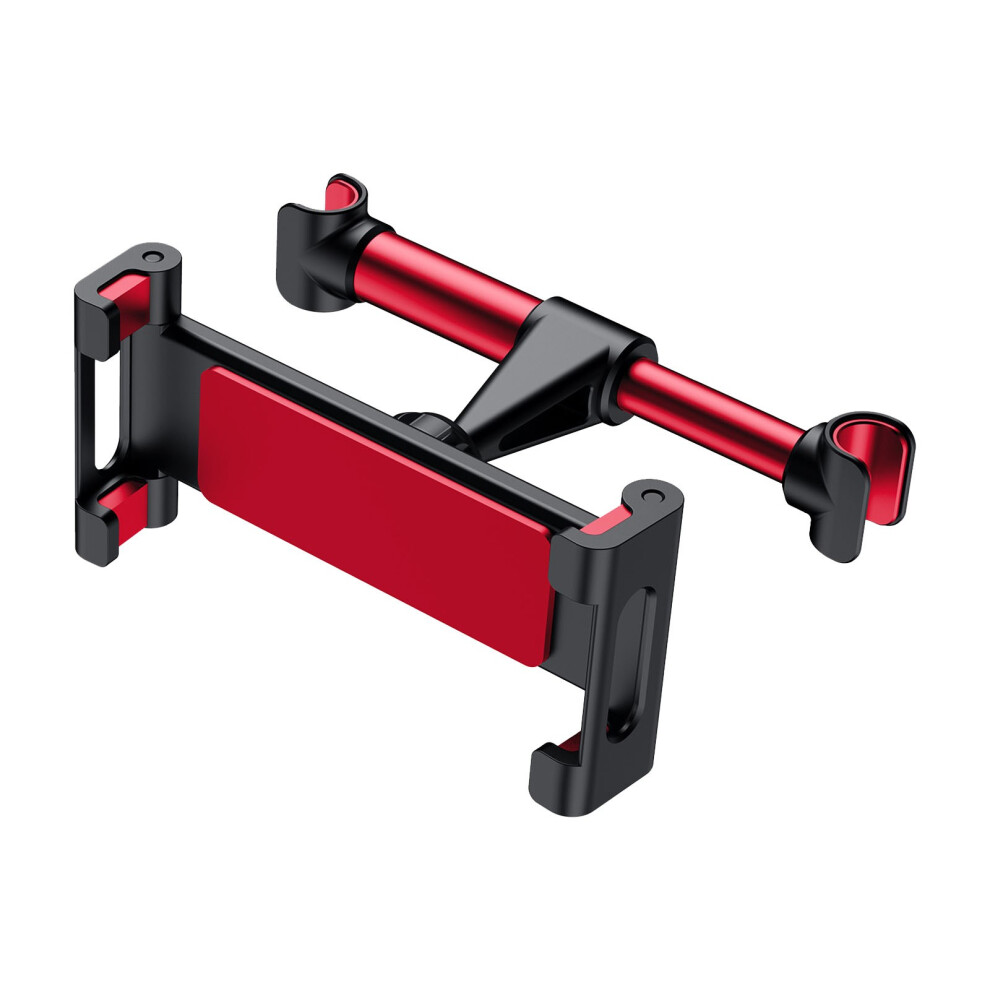 (Red) Car Rear Seat Bracket Tablet Bracket Headrest Installation Mobile Phone Bracket Rack Red 3301350852637