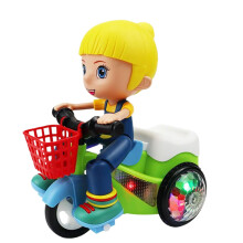 Stunt Spin Dance Dreirad for Kids, 360 Spinning Tricycle with Music for Toddlers and Preschoolers, Indoor and Outdoor Use