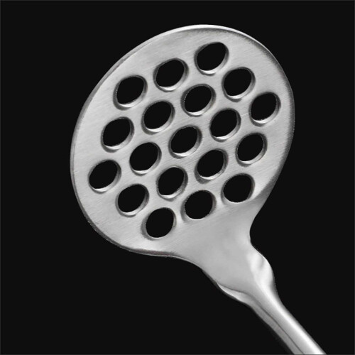 (Silver) 304 Stainless Steel Potato Mud Press 1