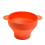 (Orange) Popcorn Bucket Microwaveable Popcorn Maker Foldable Popcorn Maker 2
