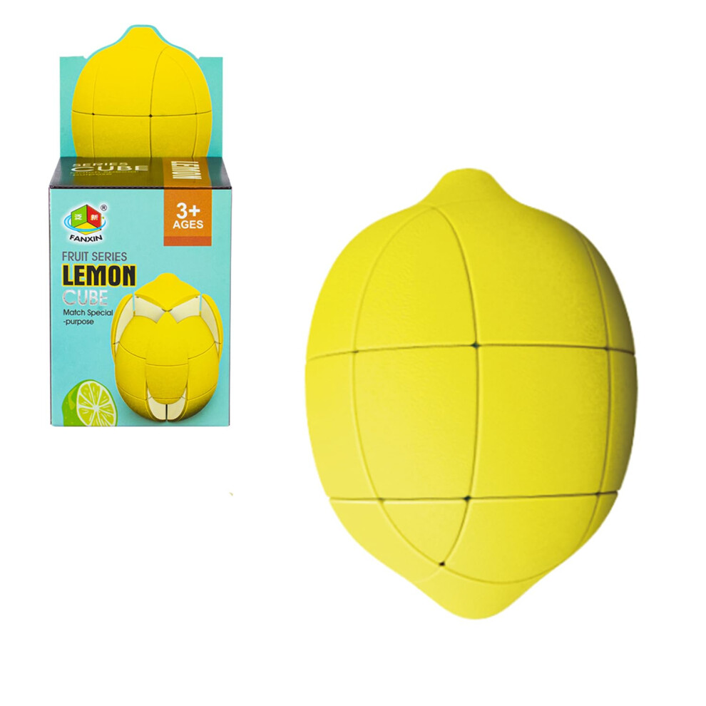 Magic Cube 3D Lemon Fruit Puzzle Cube for Kids and Adults, Speed Cube for Skill Development and Intelligence Enhancement-image-OPC-PJVV5DR-NEW