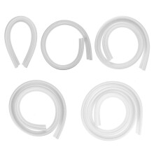 (50cm) Flexible Water Retaining Strip Bathroom Wet Dry Separation Shower Barrier Strip Sanitary Partition Water Strip