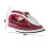 (Red) 2000W Foldable Handheld Steam Iron Water Capacity 270ml for Steam Ironing Variable Temperature Settings 10