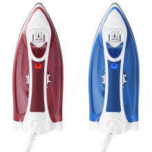(Blue) 2000W Foldable Handheld Steam Iron Water Capacity 270ml for Steam Ironing Variable Temperature Settings