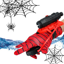 Pack of 2 Launcher Gloves for Kids, Water Gun Shooter, Superhero Web Launcher, Adjustable Size, Durable Material