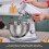 Karaca Ironmax Cast Stand Mixer, 5L, 1000W, Grey 8