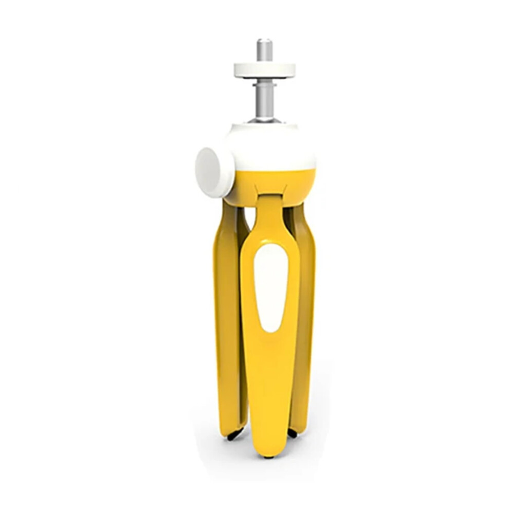 Colorful Mini Tripod For Projector Camera, Flexible Mini Clip Stand, Portable Design, Adjustable Height Yellow 6447073749292