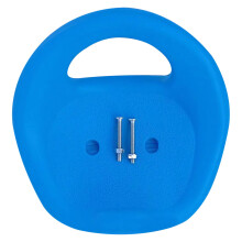 Kids Tricycle Seat 9.8 x 10.2 Inch Thickened Replacement Seat with Handle Screw Holder in Blue for Toddlers